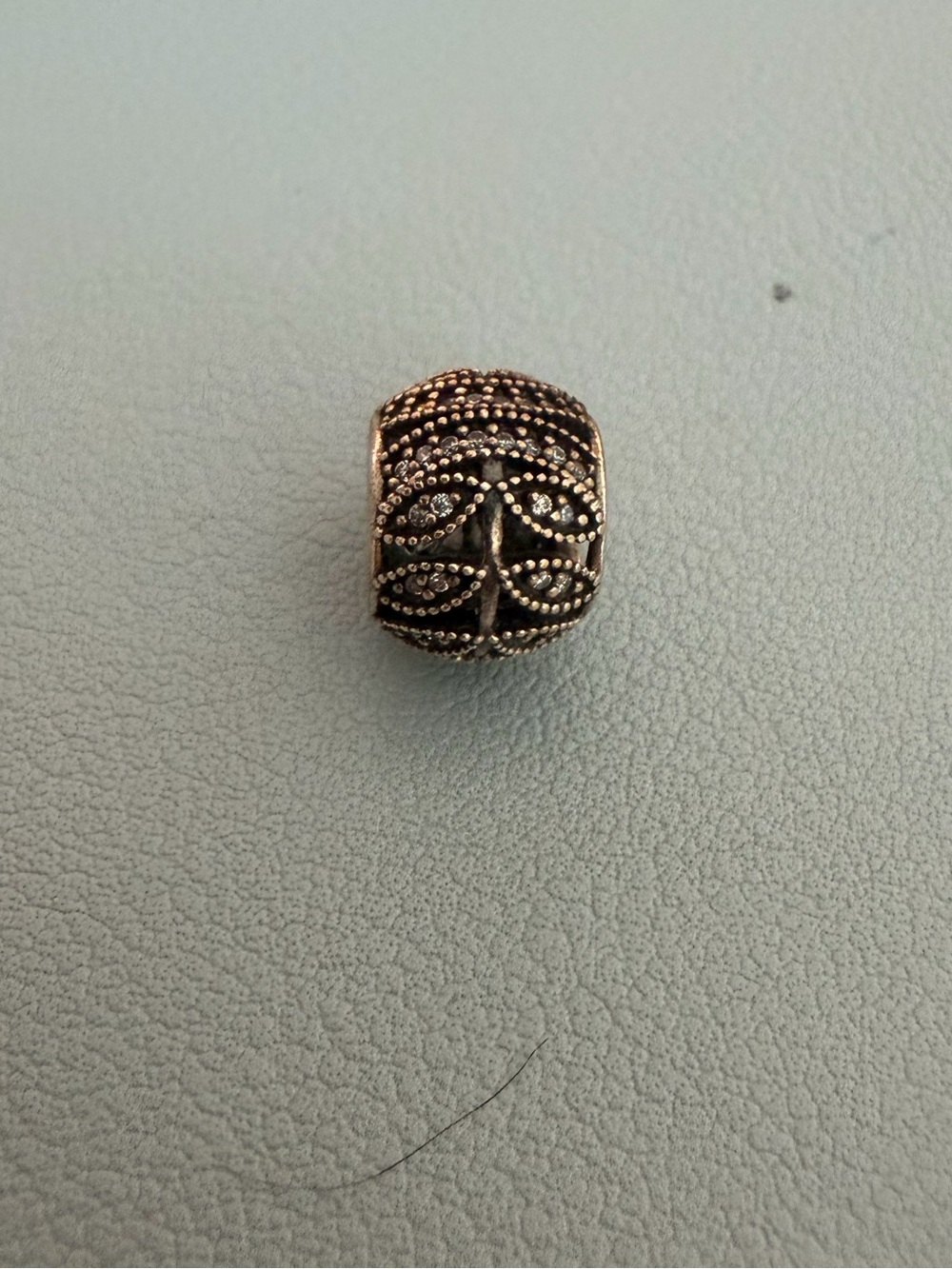 Pandora Leaf Filigree Charm